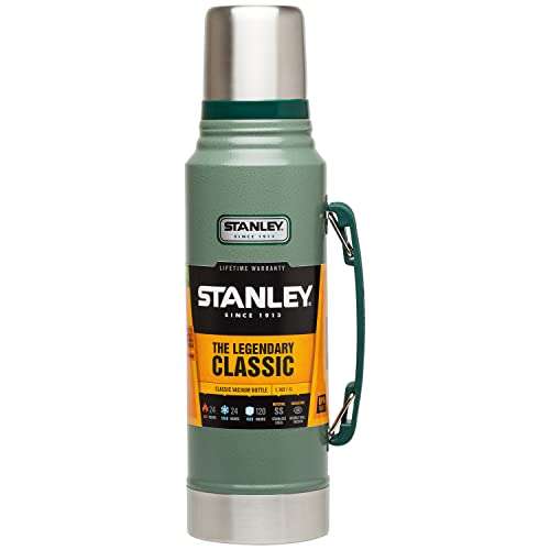 Stanley Isolierflasche - Classic Legendary Bottle 1L Hammertone Green