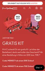 MAC Cosmetics Weihnachts-Holiday-Kits