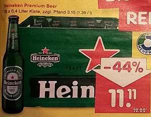 Heineken für 11.11€ - Freitag ist Netto-Tag [lokal SH] [Netto MD]