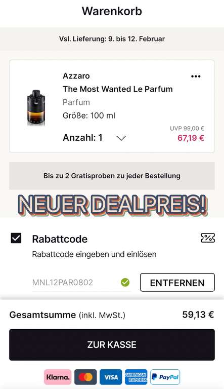 Azzaro - The Most Wanted Le Parfum 100ml [flaconi]