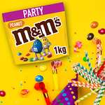 Party Pack M&M’S Schokolinsen mit Erdnusskern (1 kg) ab 8,49€ (PRIME)