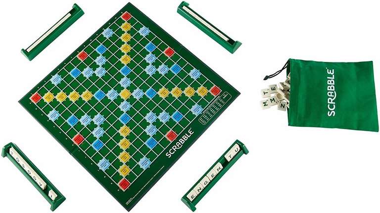 [Offline Zimmermann] Scrabble, Original (Spiel) Gesellschaftsspiel Brettspiel