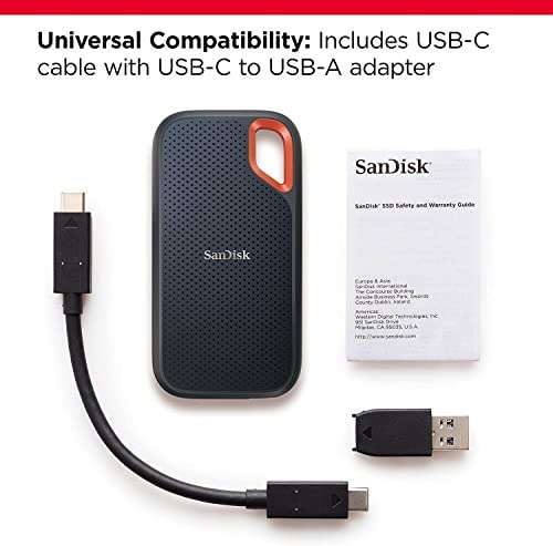 [Amazon] SanDisk Extreme Portable SSD 2 TB