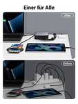 [amazon] UGREEN Nexode USB C Ladegerät 200W USB C PD Netzteil 100W+100W 6-Ports GaN Charger Mehrfach PPS