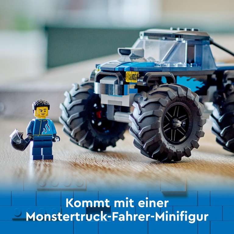 LEGO City - Blauer Monstertruck (60402) für 9,99 Euro [Amazon Prime]