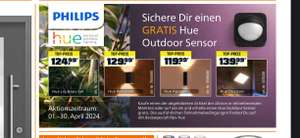 Philips Hue Außenleuchten inklusive Gratis Outdoor Sensor