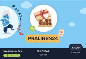 [Marktguru] 70 Cent Cashback auf Pralinen Deiner Wahl - Promocode "Pralinen24"