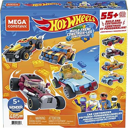 MEGA Construx - Hot Wheels Rennwagen Spielzeug Set