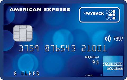 5.555 Payback-Punkte für die kostenlose AmEx Payback Karte / American Express