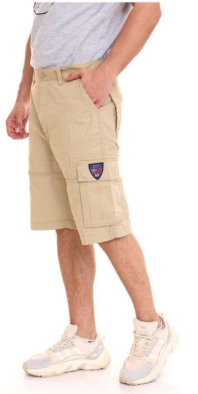 [3er-Pack] Tom Tailor Polo Team Herren Cargo-Shorts mit viel Stauraum Freizeit-Shorts | Gr. W30-W38 | Einzeln 11,11 €, Dreierpack 33,33 €