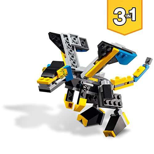 3-in-1 Super Mech Roboter für 4,99 dank Rabattcoupon (Prime, Abholstation)
