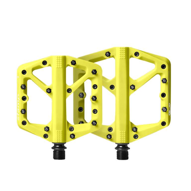 Crankbrothers Stamp 1 Pedal Small Citron