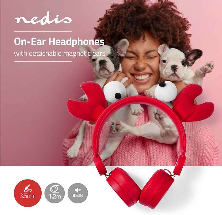 (Kaufland/RedDogShop) Nedis Animaticks Kinder-Kopfhörer (verschiedene Versionen)