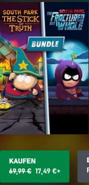 [Xbox.de] Paket: South Park: + Der Stab der Wahrheit + Die rektakuläre Zerreißprobe - Xbox One / Series S / X digitaler Kauf