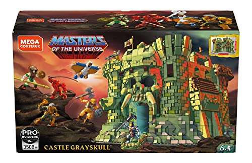 Amazon UK: MEGA Construx GGJ67 - Masters of the Universe Castle Grayskull Bauset mit 3508 Bausteinen