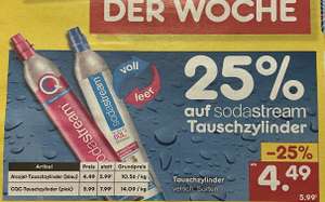 [Netto MD] Sodastream Tauschzyl. Pink(5,99); Blau (4,49€)