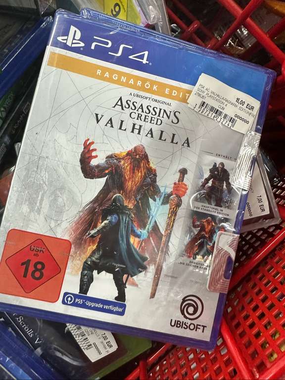 Lokal MM Herzogenrath: div. Games (PS4,XBOX,Switch) reduziert u.a. Assassins Creed Valhalla Ragnarök Edition - PS4