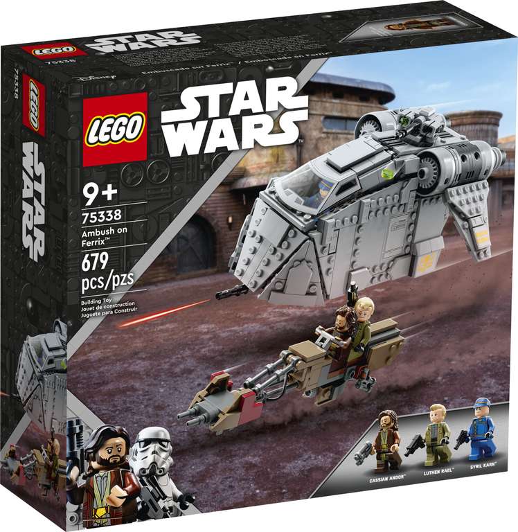 LEGO Star Wars - Überfall auf Ferrix (75338) | 679 Teile | ca. 9,56ct / Teil | EOL seit Dezember 2023