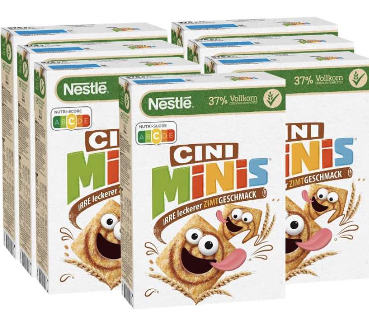 Nestle Cini Minis 7x 375gr entspricht 1,89€/Packung
