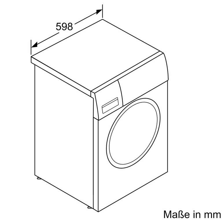 BOSCH WAN 28 K 43 Waschmaschine (8 kg, 1400 U/Min., A)