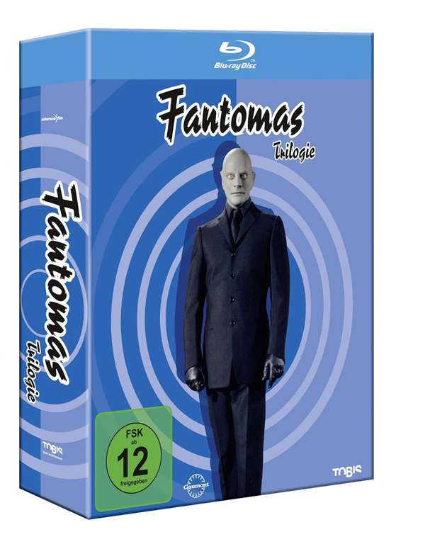 Fantomas - Trilogie (3x Blu-ray) mit Louis des Funes (Prime/Locker)