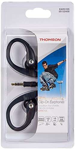 Thomson Clip-On-Ohrhörer, EAR5105 (In-Ear Sport-Ohrhörer mit Ohrbügel, 1,2m Kabel)