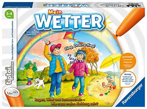 Ravensburger tiptoi - Mein Wetter (00074) für 9,77€ inkl. Versand (Amazon Prime)