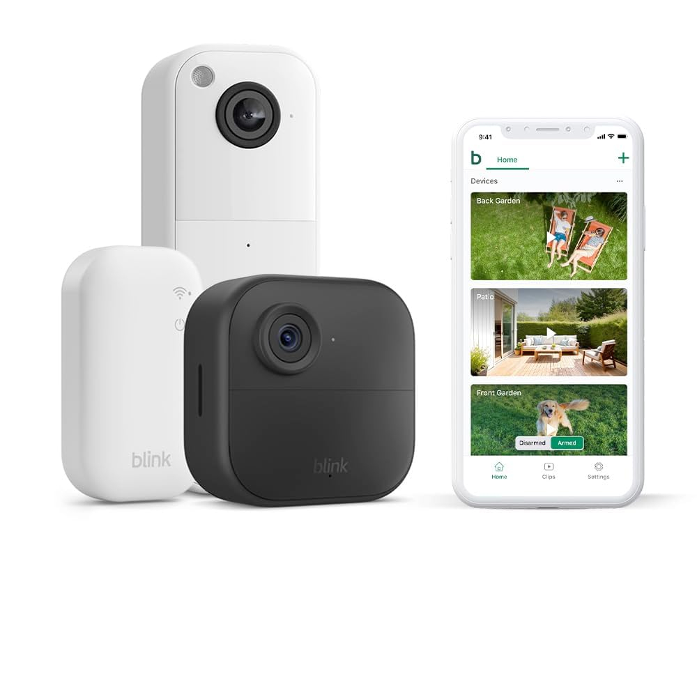 Blink Outdoor Kamera mit Video Türklingel