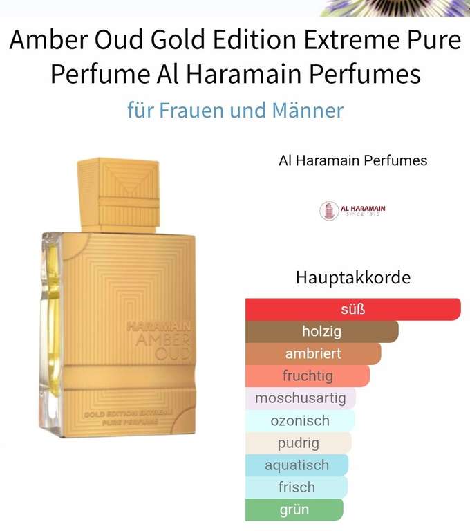 (Parfum-Zentrum) Al Haramain Amber Oud Gold Edition Extreme 100ml (Unisex)