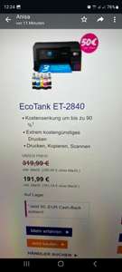 (corporate benefits) Epson EcoTank ET-2840 (-50€ cashback)