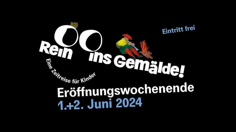 [Lokal Berlin] Deutsches Historisches Museum - Rein ins Gemälde. Eine Zeitreise für Kinder | Eröffnungswochenende (1. + 2. Juni 2024)