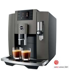 JURA E8 Kaffee-Vollautomat Dark Inox (EB)