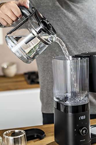 ZWILLING ENFINIGY Filterkaffeemaschine in Schwarz (1,5l Glaskanne, Edelstahl-Boiler, Entkalkerfunktion)