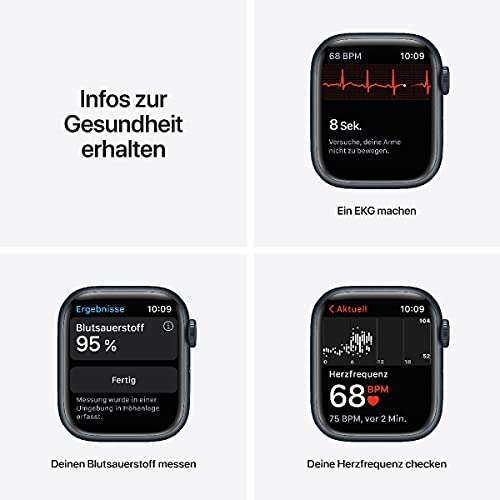 Apple Watch Series 7 (GPS, 41mm) "gebraucht: Sehr gut" [Amazon.de]