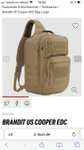Rucksack Brandit US Cooper EDC Bag Large