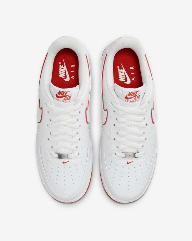 Nike AIR FORCE 1 07 - Farbe "white/picante red", viele Größen; CB Kombination möglich (~58€)