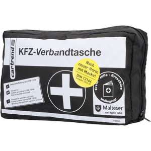 Verbandtasche Kfz DIN13164 2022 Auto Pkw erste Hilfe Set Verbandskasten schwarz (Ebay)