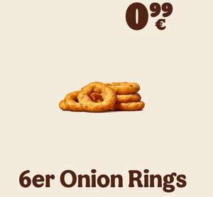 Burger King 6er Onion Rings