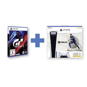 Sony Playstation 5 Bundle inkl Fifa 23, Gran Turismo