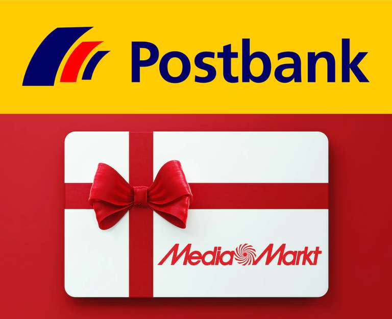 [Postbank] 75€ MediaMarkt Gutschein für die Eröffnung vom kostenlosen Depot und Sparplanausführung (3 Monate je 25€) - 44 ETFs ohne Gebühr