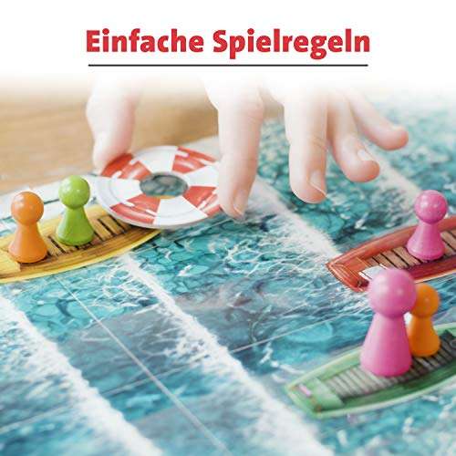 Ravensburger - 20569 - Krasserfall - rasantes Brettspiel für Familien und Kinder - Wettkampf für 2 bis 4 Spieler für 7,99€