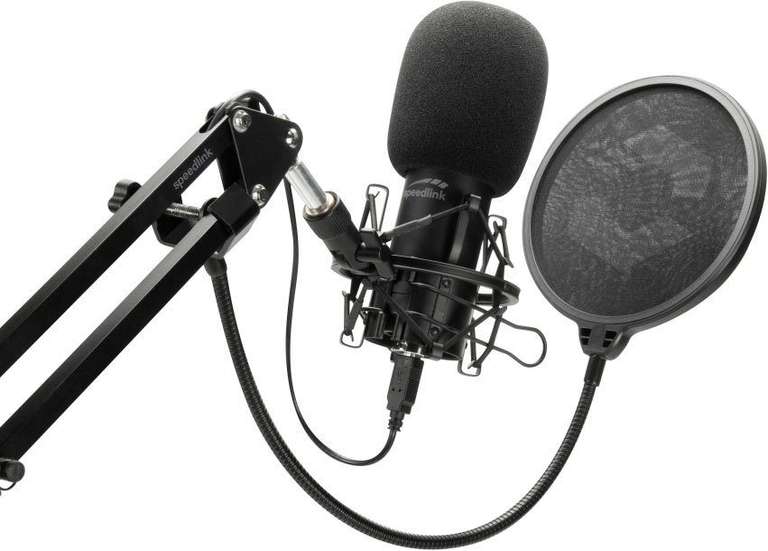 3000. Deal: Speedlink Streaming-Mikrofon VOLITY READY Starter Set