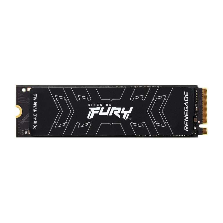 Kingston FURY RENEGADE SSD 1TB, M.2 (PCIe 4.0 x4, R7300/W6000, 3D-NAND TLC, TBW 1PB, PS5-kompatibel)