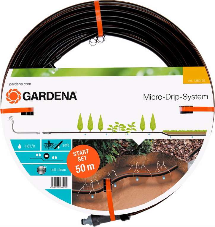 [Lokal Toom Mühlacker] Gardena Micro-Drip-System Bewässerung • Zubehör extrem reduziert • Tropfrohr • Tropfschlauch