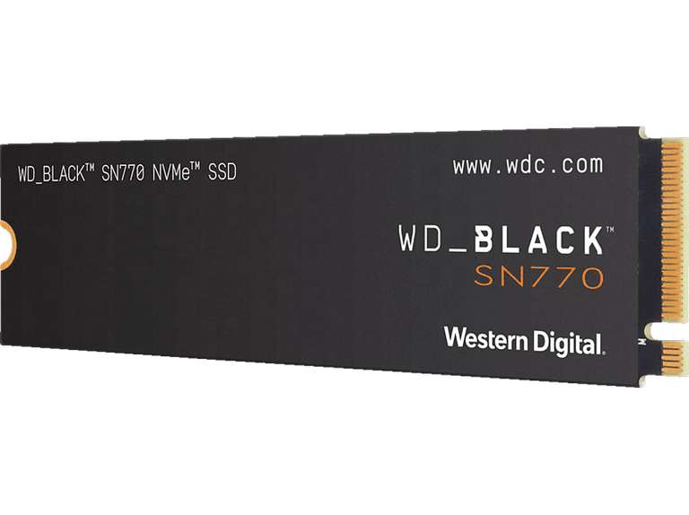 WD Black 2TB SN770 M.2 2280 PCIe 4.0 x4 (NVMe) 3D-NAND TLC