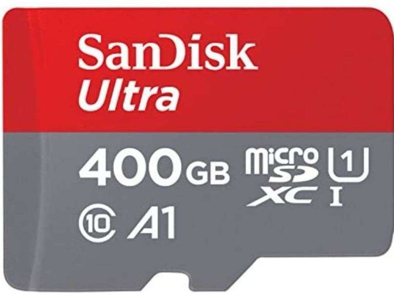 SanDisk Micro-SD-Karte Ultra 400GB, 680x, bis 120 MB/s, SDXC