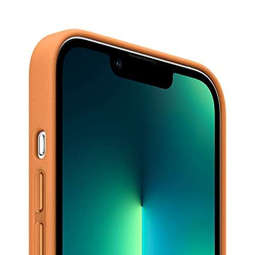 [Amazon / Galaxus] Apple iPhone 13 Pro Lederhülle Goldbraun original