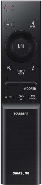 Samsung HW-Q64B Soundbar mit drahtlosem Subwoofer (340W, Doly Atmos & DTS:X, 2x HDMI, eARC, Q-Symphony, Bluetooth, USB, Toslink)