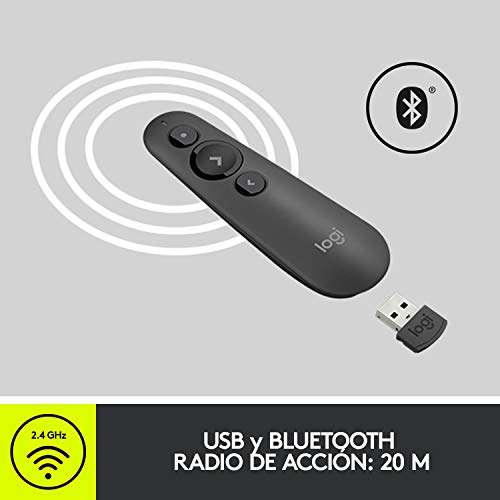 [Amazon.de] Logitech R500s Presenter mit Laser Klasse 1 für Bluetooth und USB