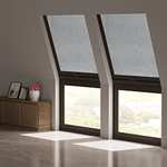 Thermo Dachfenster Rollo ohne Bohren Sonnenschutz